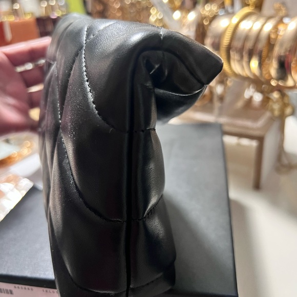 Saint Laurent Black LouLou Mini Puffer Pouch Clutch - Brand New!🖤 - Picture 7 of 12